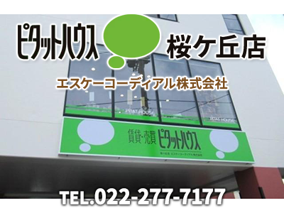 ピタットハウス桜ヶ丘店　エスケーコーディアル株式会社｜空き家復活なら | 空き家復活ドットコム